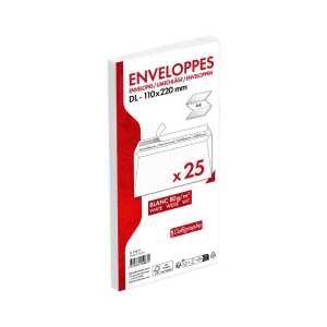 Umschläge DL o. Fenster selbstkl 25