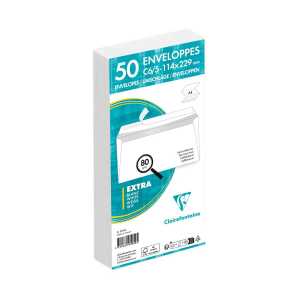 Umschl Haftkl 114x229 80g Pck 50