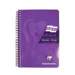 EUROPA GLOSSYNOTEBK A5 90Bl L+R vio