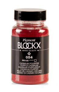 Pigment - Kadmiumrot dkl. 100ml/75g