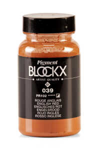 Pigment - Englischrot 100 ml / 80 g