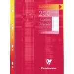 Klausurbogen 100Bl 90g A4 linmRd