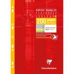 Kanzleibogen A4 200S frz. Lin sort