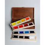 Mahagonikof. + 4 Unterst + Riesenn.