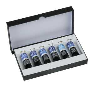 Aquarell Set 6x15ml - Blaue Tube