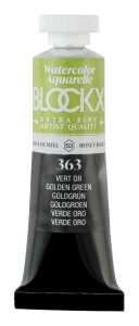 Aquarell Goldgrün - 15ml Tube