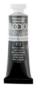 Aquarell Lampenschwarz - 15ml Tube