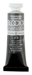Aq. Elfenbeinschwarz - 15ml Tube