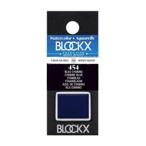 Aquarell Cyanblau - 1/2 Napf