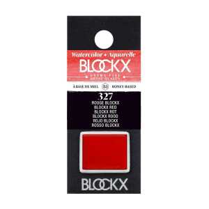Aquarell Blockx Rot - 1/2 Napf