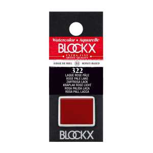 Aquarell Rosalack hell - 1/2 Napf