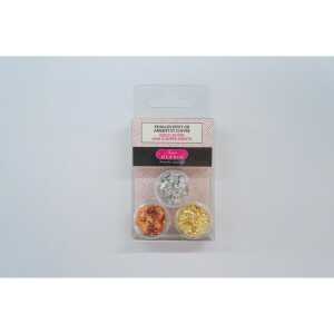 Box Blätter gold/silber/kupfer