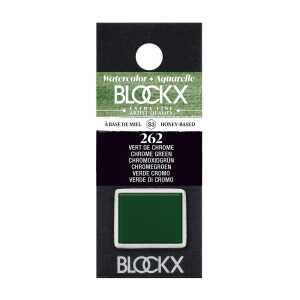 Aquarell Chromoxidgrün - 1/2 Napf