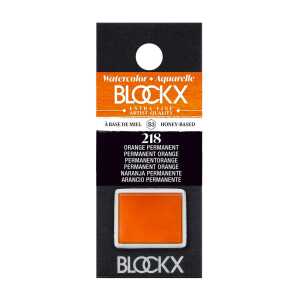 Aquarell Permanent Orange- 1/2 Napf