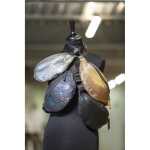 Gürteltasche Kleo silber 30x16,5