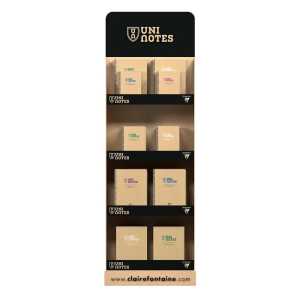 Clairefontaine 1/4 Box Uninotes-Display 40x60x181