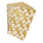 50 Tueten Kraft 24x35+6cm, Blumen