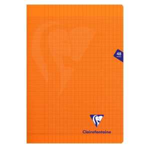 Mimesys Heft A4 24Bl FLin PP orange