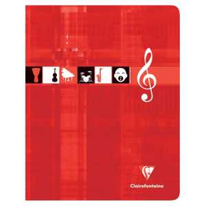 Notemheft 17x22/28Bl fr. - Lin