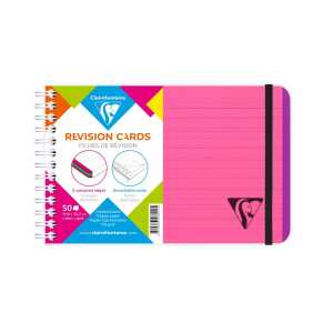 Revision Cardheft A5 50 Bl Fuchsia