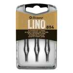 x3  V-förmige Linolschneider Nr.854