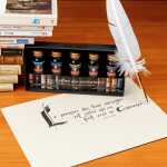 Gänsekiel + Metallfeder Cito fein