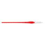 JH Gedrehte Glasfeder rot 18 cm