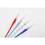 JH Gedrehte Glasfeder rot 18 cm