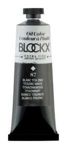 Öl Titanzinkwweiß - 35ml Tube