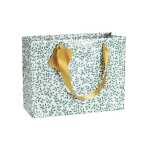 Premium Smaragd Tasche Shop 32x24,5