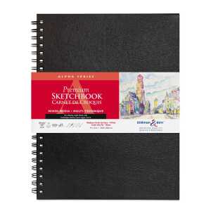 Alpha SpBuch 50Bl 22,9x30,5 150g ws