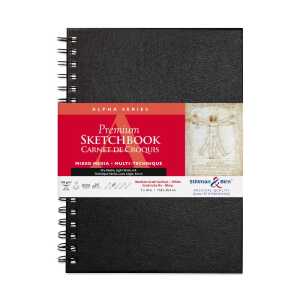 Alpha SpBuch 50Bl 17,8x25,4 150g ws