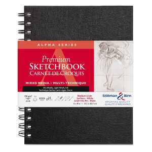 Alpha SpBuch 50Bl 15,2x20,3 150g ws