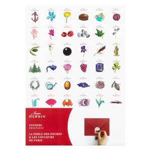 3 Stickerboegen PERLE ENCRES PARIS