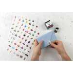 3 Stickerboegen PERLE ENCRES PARIS