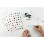 3 Stickerboegen PERLE ENCRES PARIS