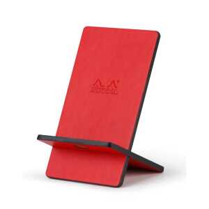 Rhodia Telefon Träger Mohnrot