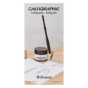 100 Flyer Kalligrafie Brause 10x21