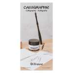 100 Flyer Kalligrafie Brause 10x21