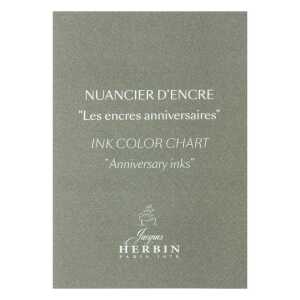 JH Farbfächer Tinten Anniversaire
