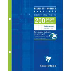 Ringbucheinlag 100Bl 17x22 kar