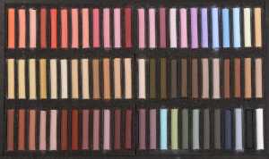 Holzbox 72 Pastelle - Portait