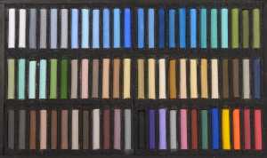 Holzbox 72 Pastelle - Marine