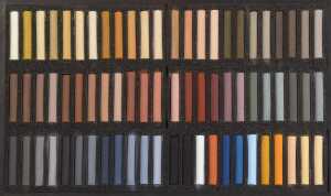 Holzbox 72 Pastelle - Tiere