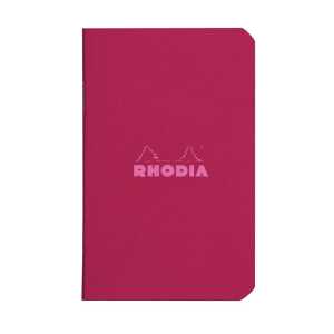 Rhodia  7,5x12 Pflaume Lin 80 Bl