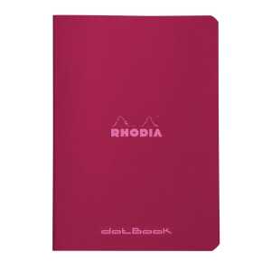 Rhodia A5 Pflaume Dot 80 Bl