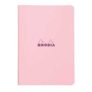 Rhodia geheftet A5 Rosa Kar 80bl