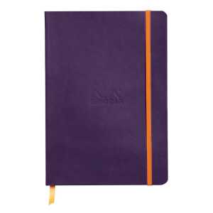Rhodia NB flex A5 80Bl dot auberg