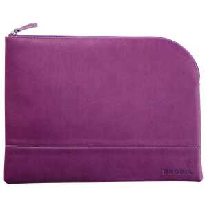 Rhodia Etui Zip KLeder 21x28 violet
