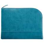 Rhodia Etui Zip KLeder 21x28 pfaugn